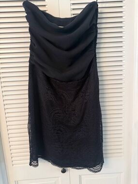 Chaiken Black strapless Dress